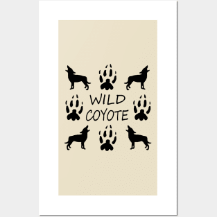 Wildlife gifts, coyote, design, Call of the Wild Posters and Art